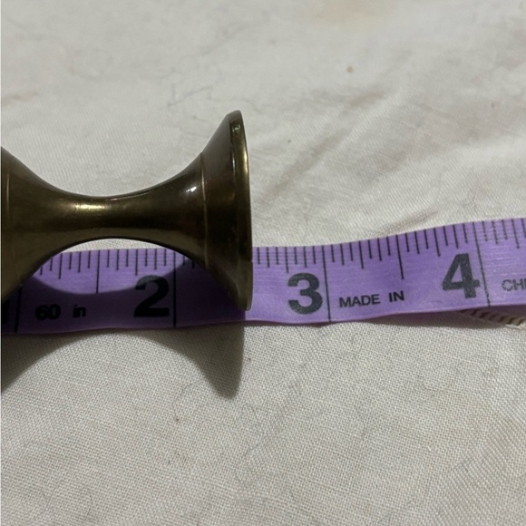 Vintage Brass Mini 8” Tea Set with Carafe and Cups - Picture 12 of 14